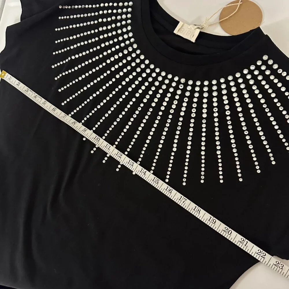 *NEW* BiBi Rhinestone Top - Picture 7 of 8